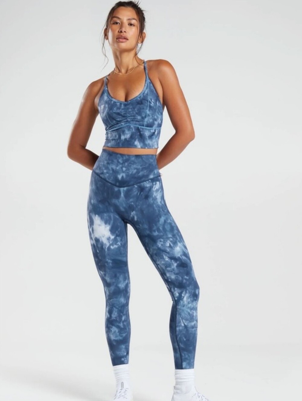 Gymshark Tie-Dye Seamless Active Legging & Matching Top